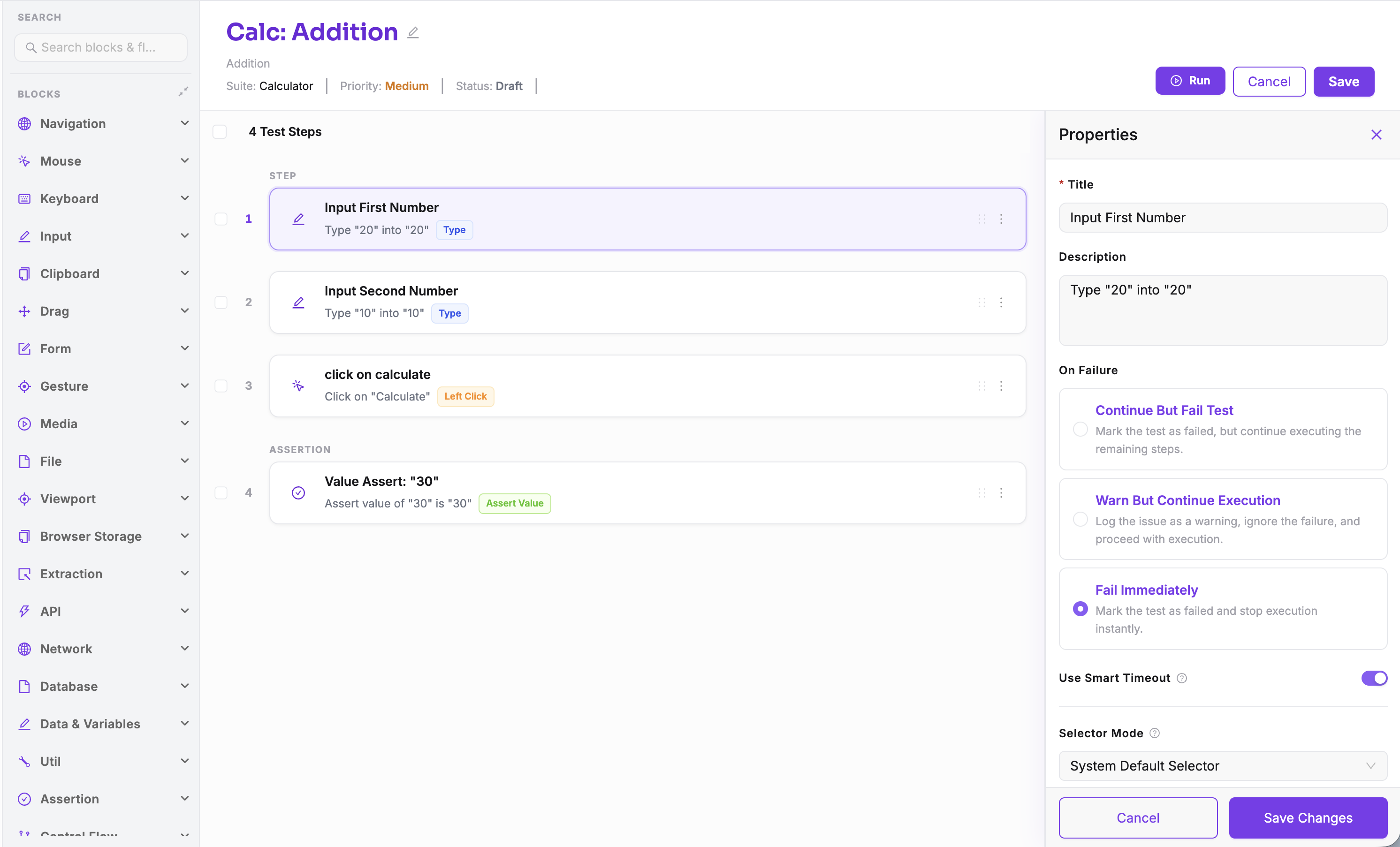 Step Editor overview